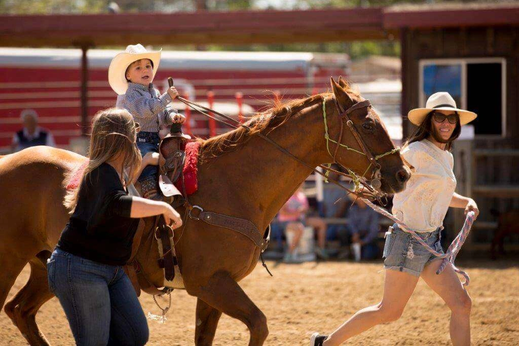 2018 Fiesta Rodeo Child Riding Horse